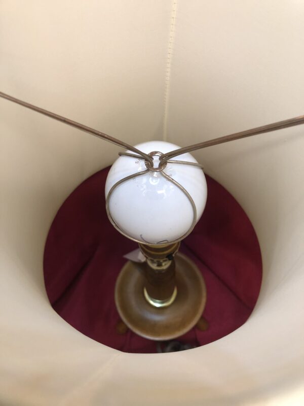 Retro Wood Tri Leg Lamp - Image 8