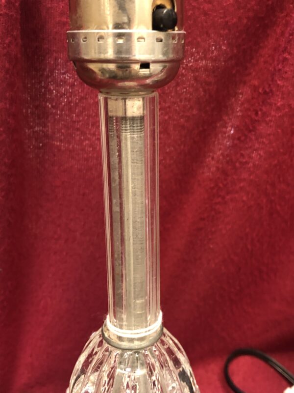 Pair of Glass Boudoir Lamps - Image 5