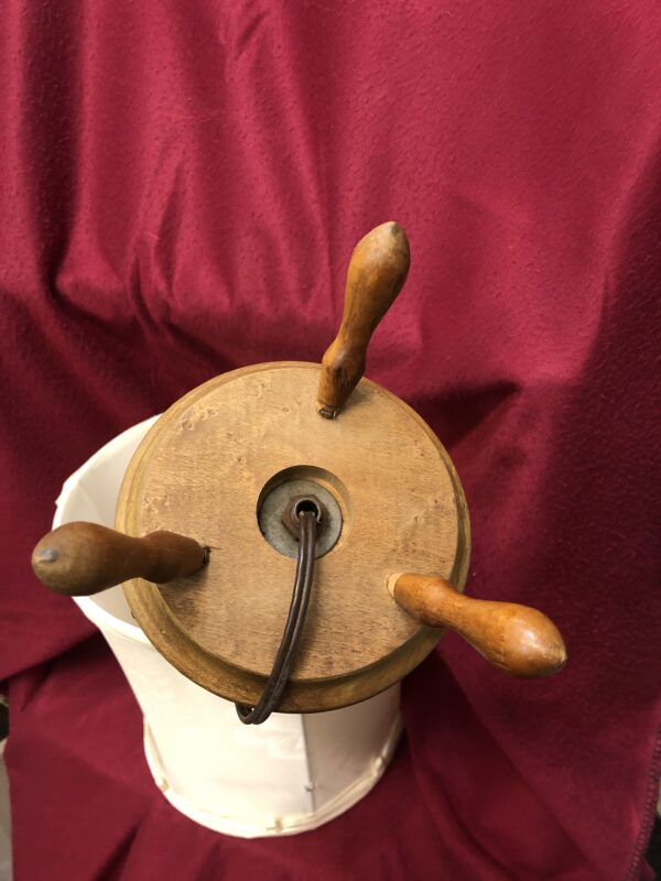 Retro Wood Tri Leg Lamp - Image 5