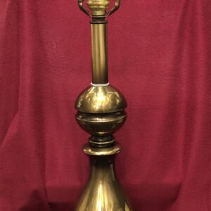 Vintage Dark Brass Lamp